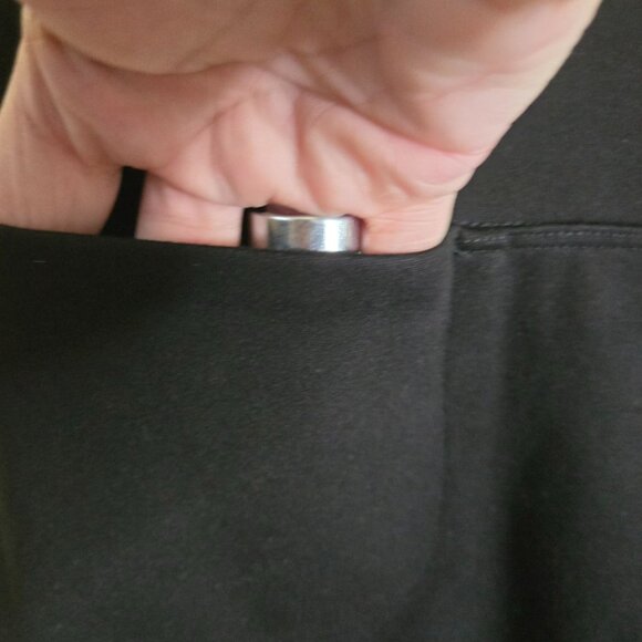 Quince NWT Ultra Stretch Ponte Skinny Pant Black Pull On Pockets Size Xlp - Picture 4 of 9